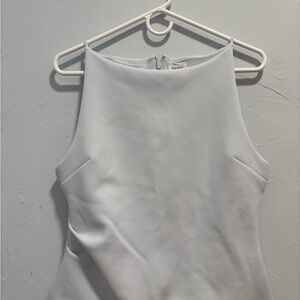 Babaton Light Blue Boatneck Top